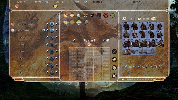 Preview of UI Overhaul- Army Selection Screen