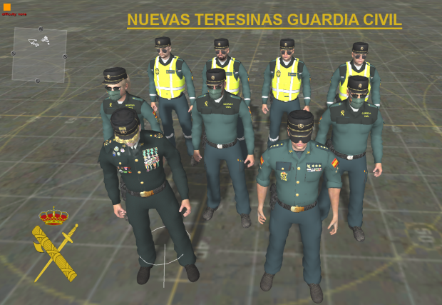 nuevas teresinas guardia civil