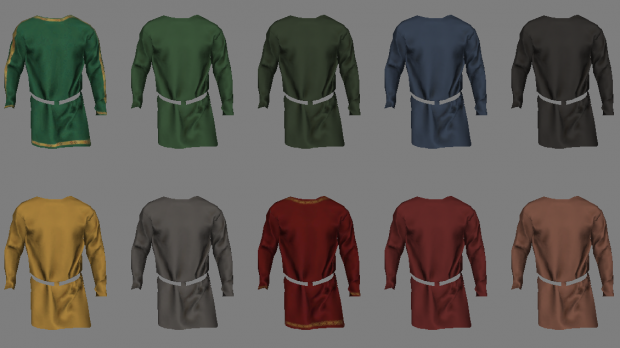 More color rebalanced tunics