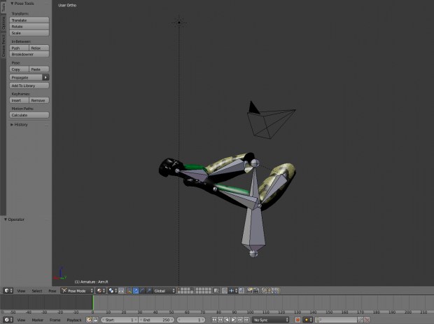 Animating Models using a skeleton