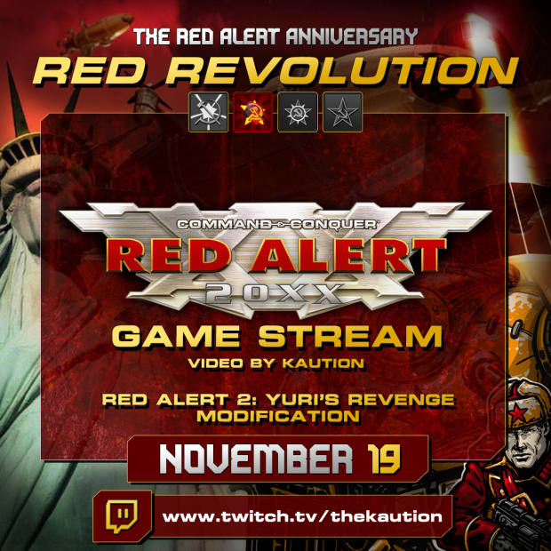 The Red Alert Anniversary RA20XX showcase