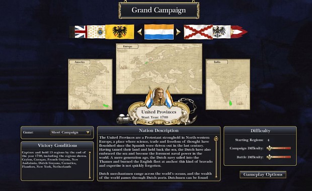 Next DLC update (Seven Years War): new campaign map UI image ...