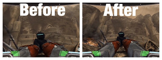 Before FOV for Aim Down Sight and After FOV for Aim Down Sight