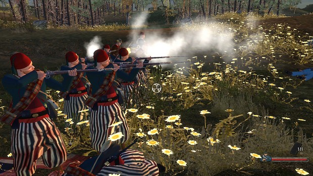 Confederate Wheat's Tiger Rifles in Battle
