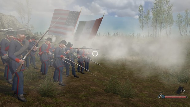 The Garibaldi Guard Opens Fire