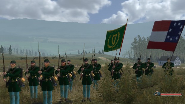 Confederate 8th Alabama Infantry "Emerald Guards"