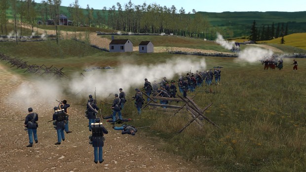 Union Troops Begin to Assault the Heights in Force