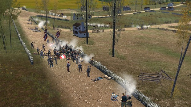 The Battle Rages With Casualties Mounting on Both Sides