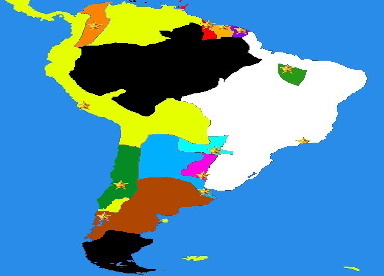 South Americas Campaign Map
