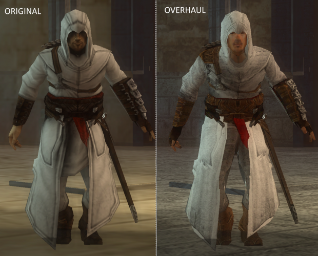 Altair Model Comparison Wip Image Assassin S Creed Bloodlines Overhaul Mod For Assassin S Creed Bloodlines Mod Db