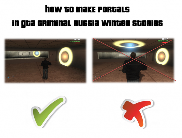 How to make portals in game