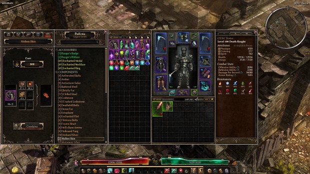 V Blacksmith Image Grim UI Mod For Grim Dawn Mod DB   V Blacksmith 