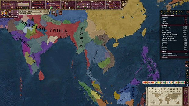 India and Indonesia