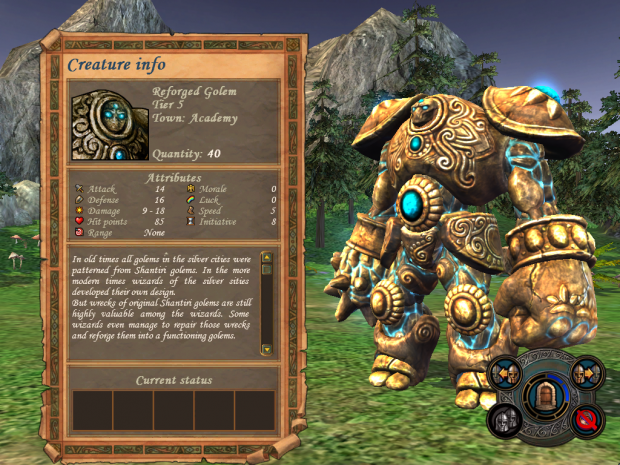 Academy Golem from M&MH7;