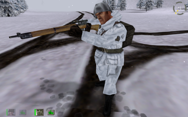 New scoped Lee Enfield in-game model.