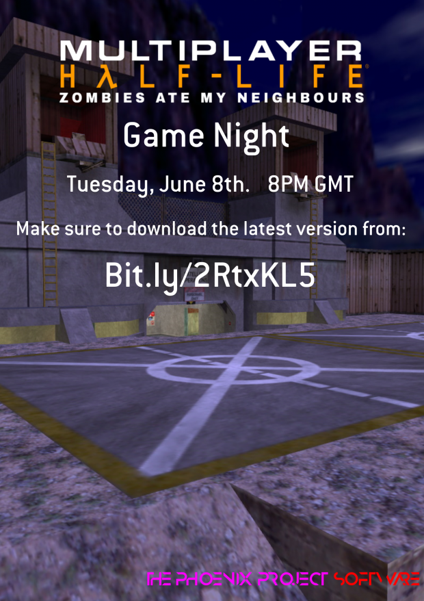 Game Night, June 8th, 8 PM GMT. Be there or be sqaure...