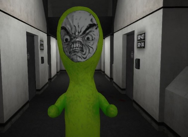 SlendyTubbies LaaLaa over SCP-096 [SCP – Containment Breach] [Mods]