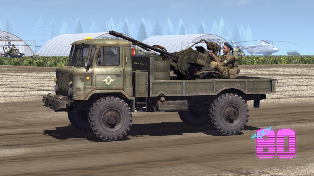 GAZ-66 With ZU-23-2 Mounted