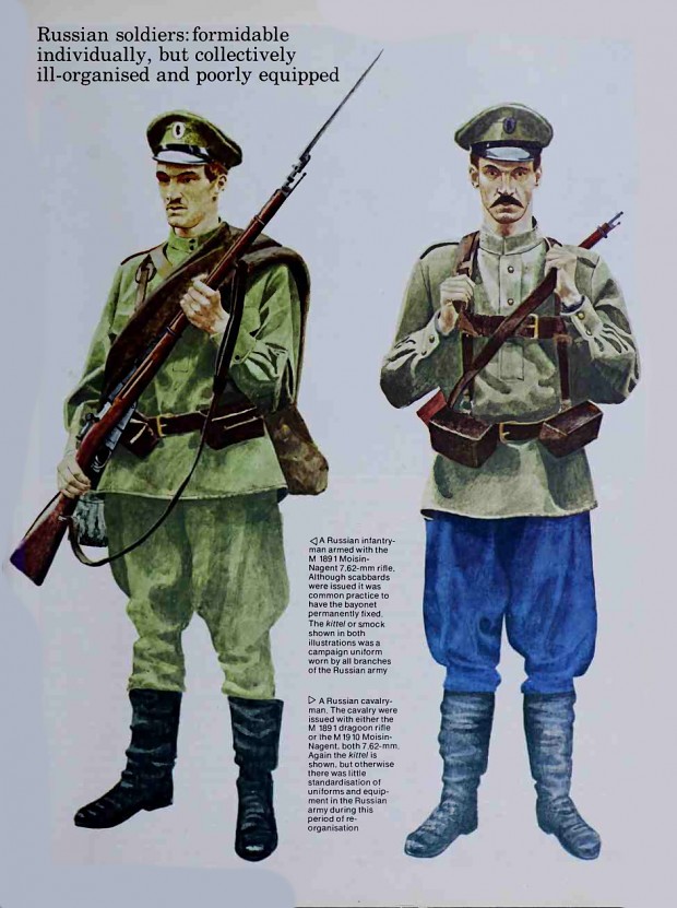 A couple uniforms for the Russians. [read desc]