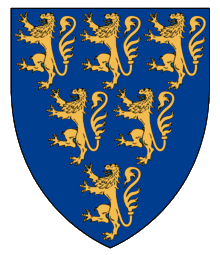 Personal arms of Baudouin III King of Jerusalem