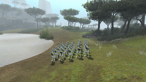 Platoon of troopers
