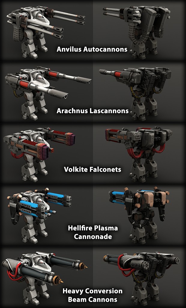 Deredeo Dreadnought Weapons