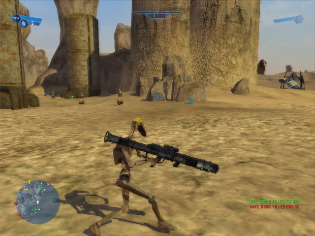 Demolition Droid on Tatooine: Dune Sea