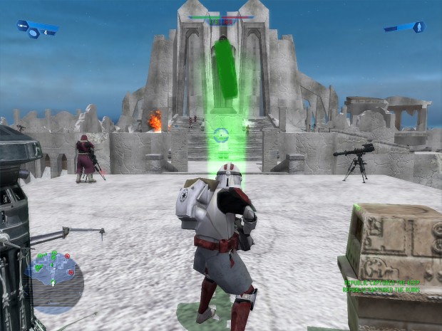 Clone Heavy Trooper on Rhen Var: Citadel