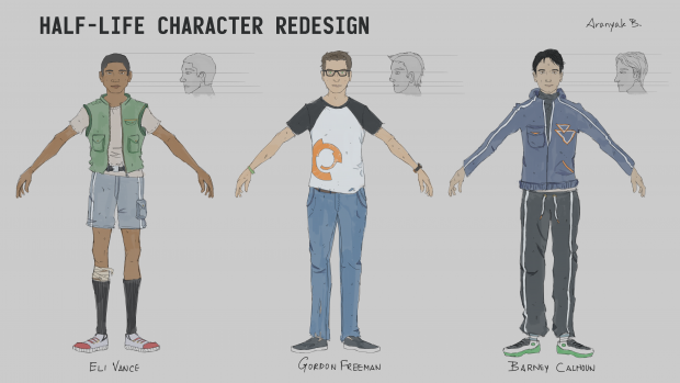 hl2 character redesign