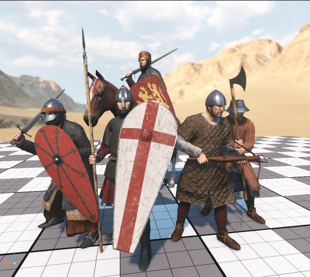 Crusaders warband