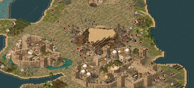 stronghold crusader map