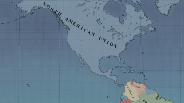 North American Union Map