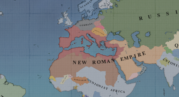 New Roman Empire Map