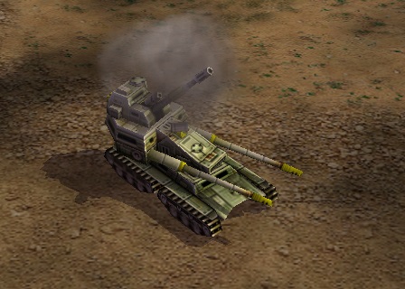 Overlord Tank with Howitzer add-on