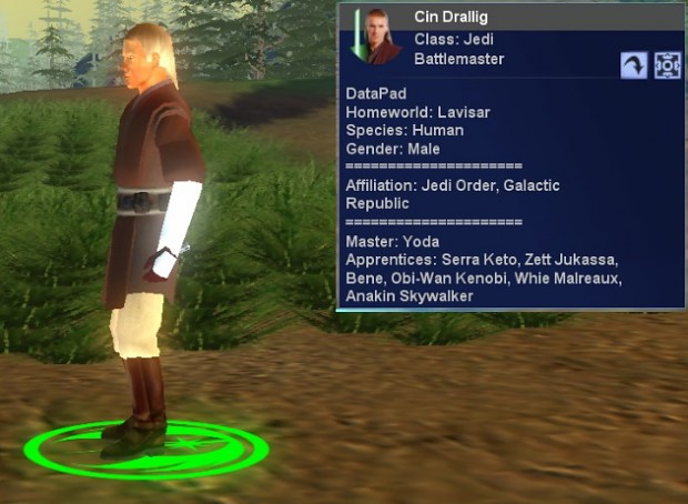 New Selector Jedi / Descriptions Style