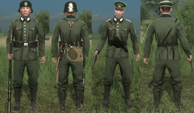 German Uniform Progression (if revolution succeeds)