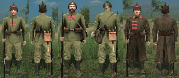Russian Uniform Progression (if socialist revolution succeeds)