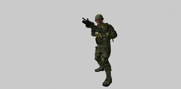 Philippine Army soldiers (Regular Infantry)