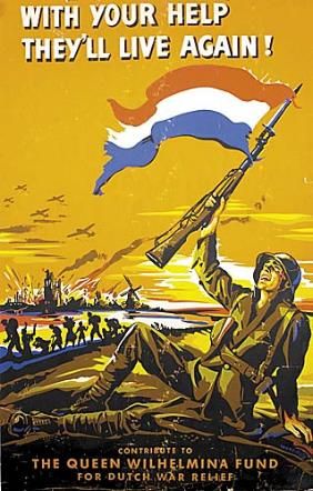 Dutch Propaganda Poster 1945