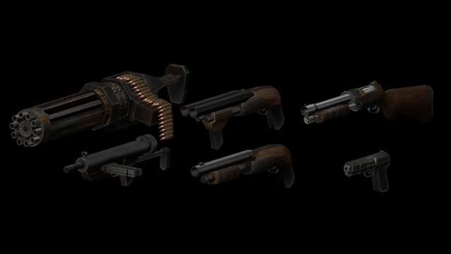 New Weapon models