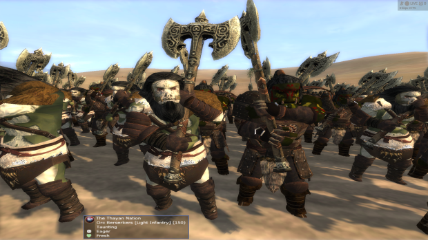 The Thayan Nation - Orc Berserkers, Archers and Warriors for Hire!