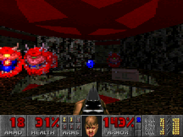 Snes Image Gzdoom Demake Shaders Mod For Doom Moddb