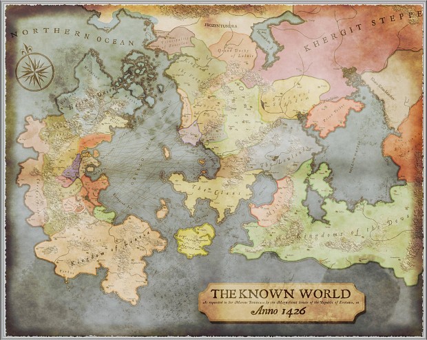 Map of the Known World