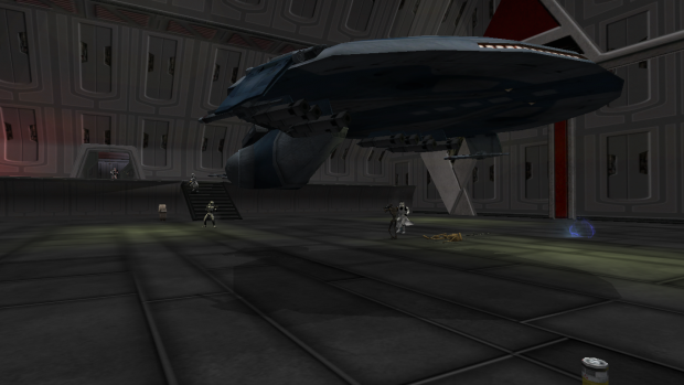 AI Landing Inside Enemy Hangar