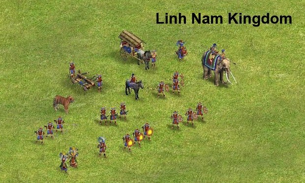 Linh Nam kingdom for AoE: 1st century mod