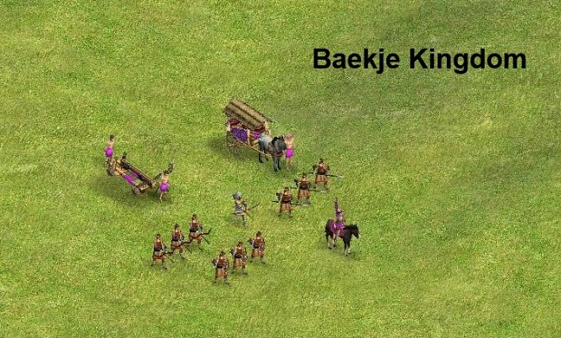 Baekje kingdom for AoE: 1st century mod