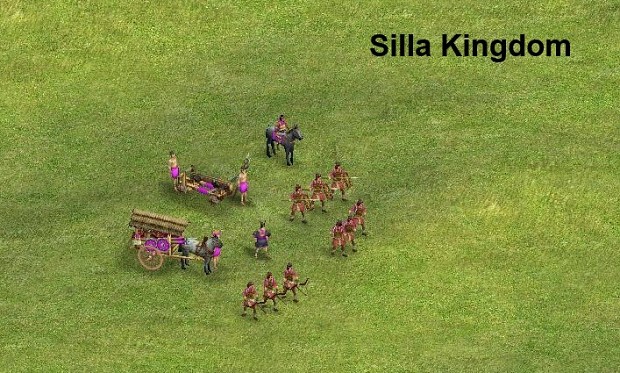 Silla kingdom for AoE: 1st century mod