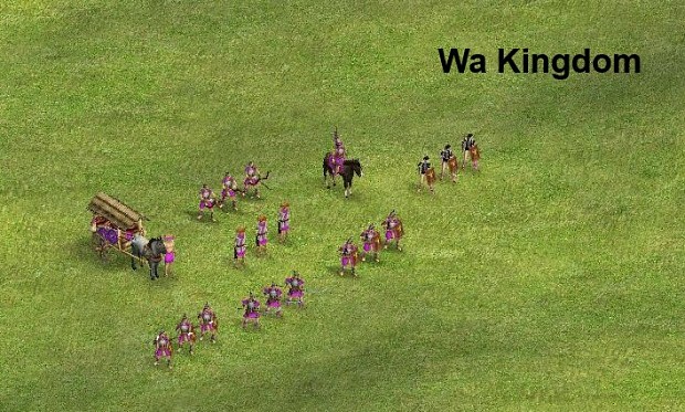 Wa kingdom for AoE: 1st century mod