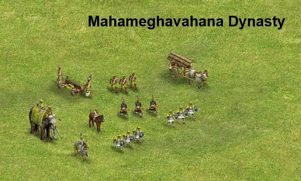 Mahameghavahana dynasty for AoE: 1st century mod