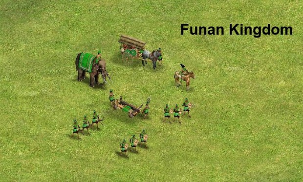 Funan kingdom for AoE: 1st century mod